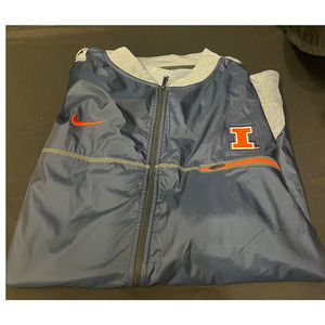 Vintage Nike Illinois Track Jacket- Size XXL
